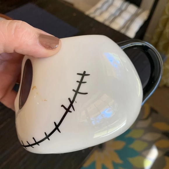 Disneys Jack Skellington Halloween coffee mug cup No breaks - Picture 3 of 6
